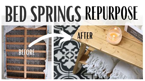 repurposed bed springs diy